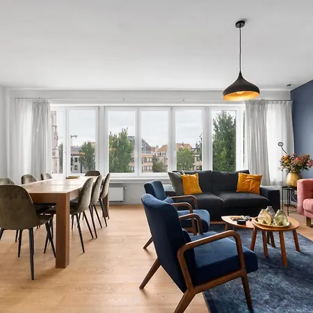 & Rustig Zee App Voor 7p Met Topuitzicht Apartment Ostend